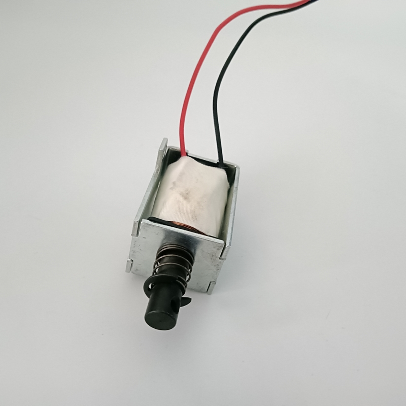 แรงดันต่ำสำหรับงานหนัก 12v กดดึงโซลินอยด์วาล์ว 24vdc รีโมทคอนโทรล Micro
